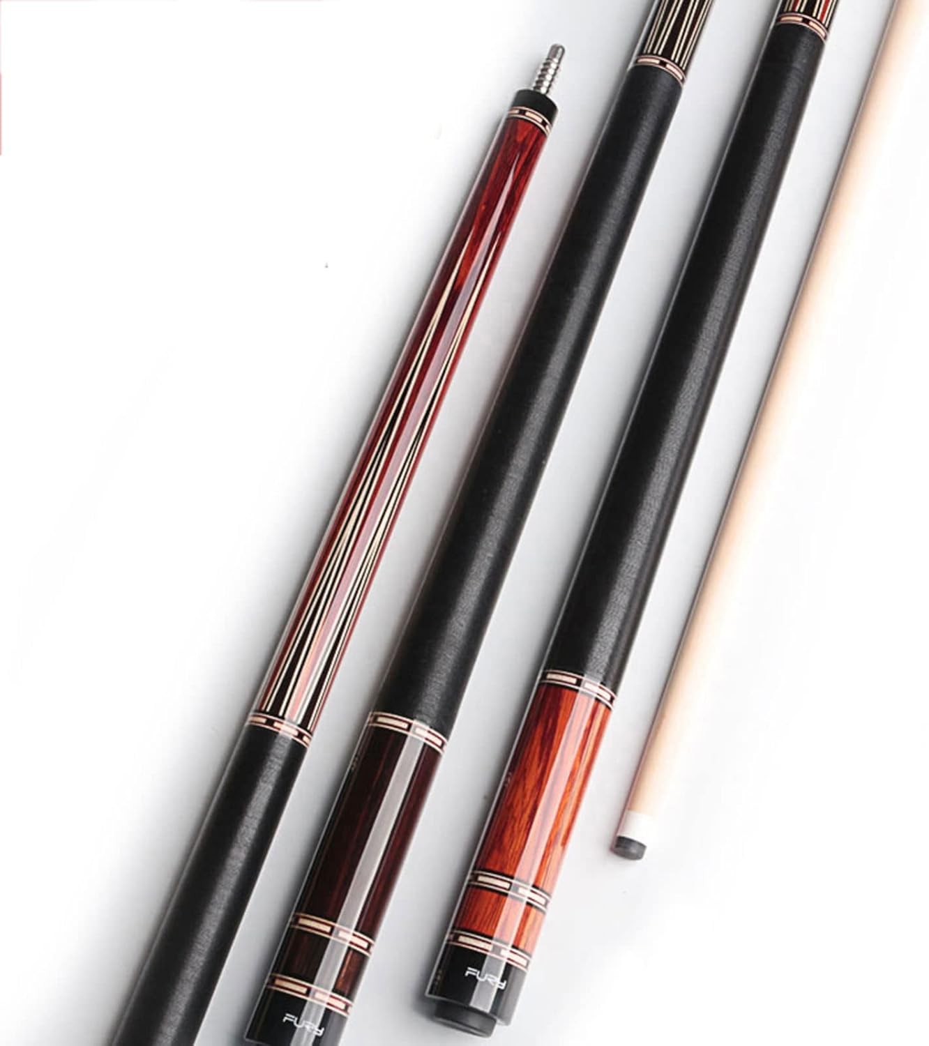 GHETBO ビリヤード クラブ 11.5mm エイト ボール スプリット ホワイト